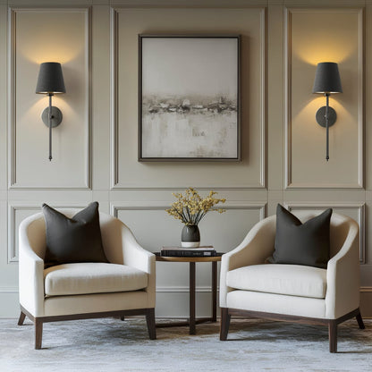 WIRELESS DARK WALL SCONCES (SET OF 2)