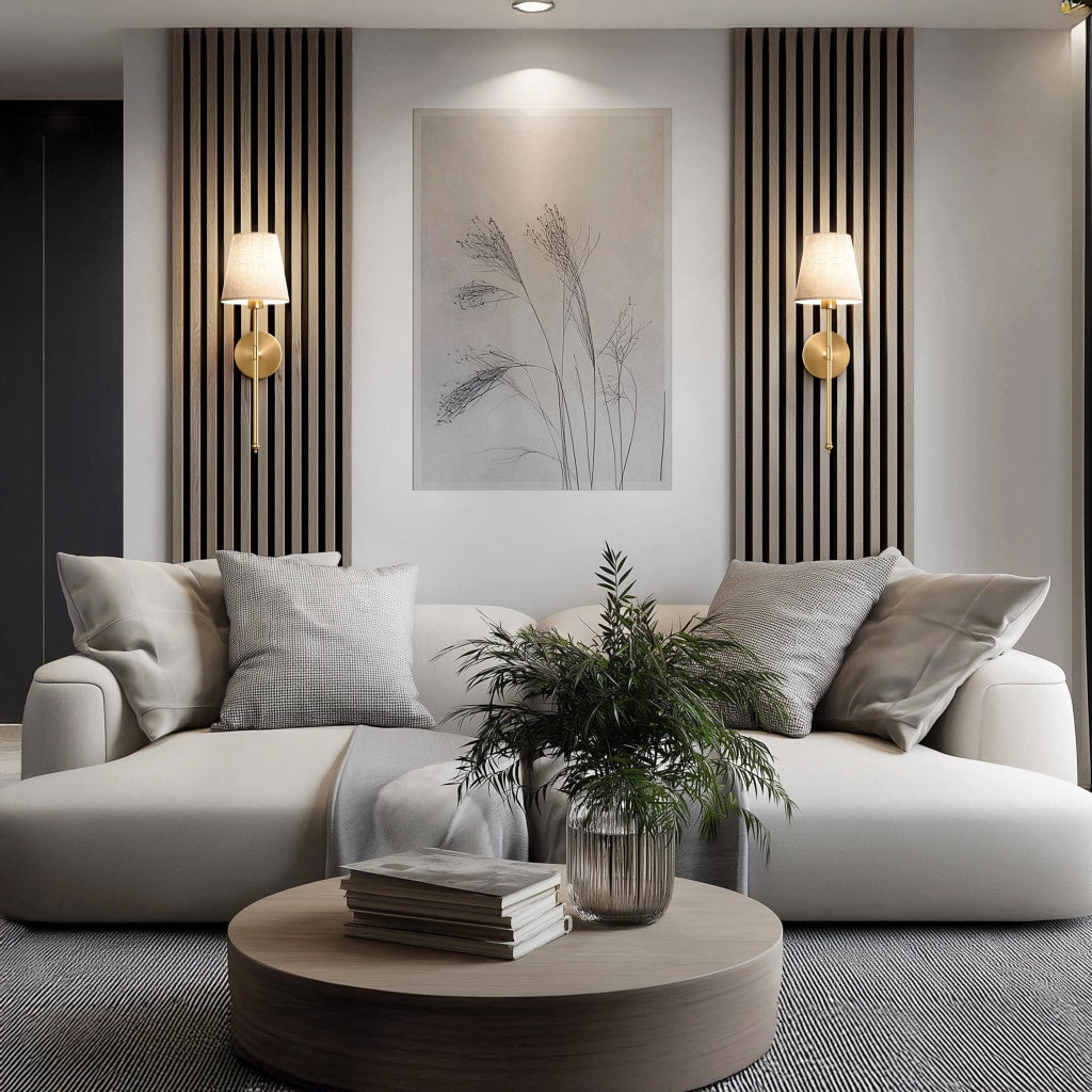 WIRELESS SAND WALL SCONCES (SET OF 2)