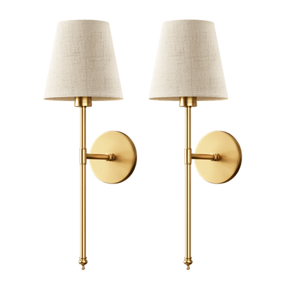 WIRELESS SAND WALL SCONCES (SET OF 2)